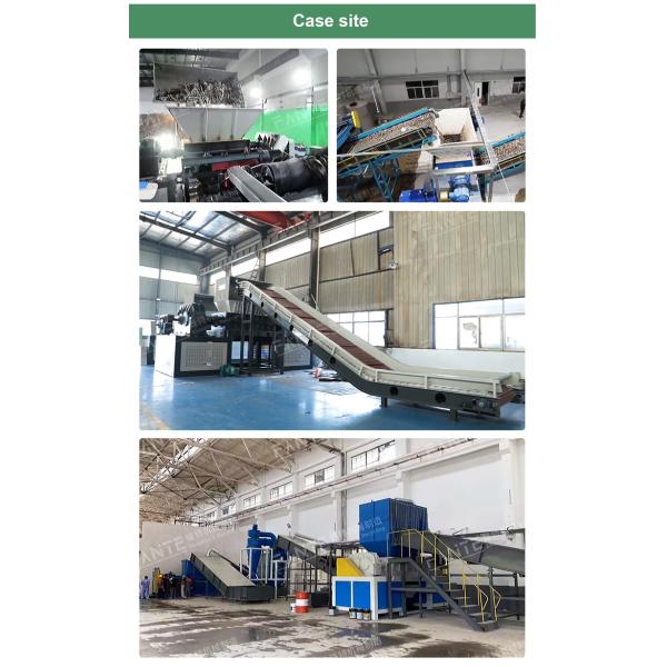 Robust Dual Shaft Shredding Equipment for Industrial Scrap Metal Processing Copper Aluminum Steel With Emergency Brake