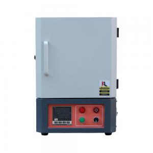 China 1200C 18 Liters HRE Wire Electric Muffle Furnace In Chemistry Lab wholesale