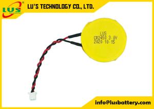 Disposable Cell CR2450 Coin Battery 3v For Trackable Smart Label