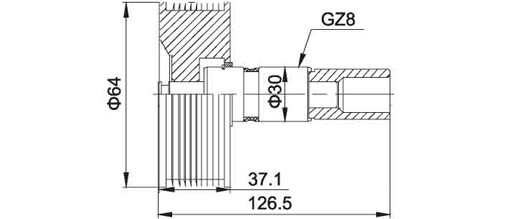 Resilient Mounting Series Open End Spinning Spare Parts For Saurer Autocoro