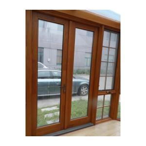China KDSBuilding Hand Held Wooden Glass Wood Hand Crank Window Solid Wooden Window Frame wholesale