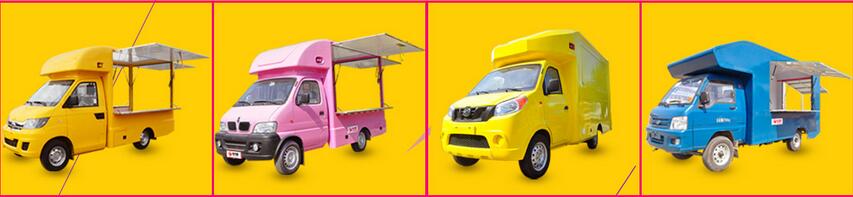 New Designed Manufacture FOTON 4x2 Gasoline Mobile Fast Food Truck
