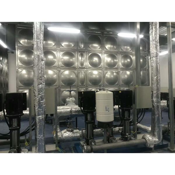 8000L 304 Stainless Steel Large Rectangular Ss Steel Water Tanks For Drinking Water