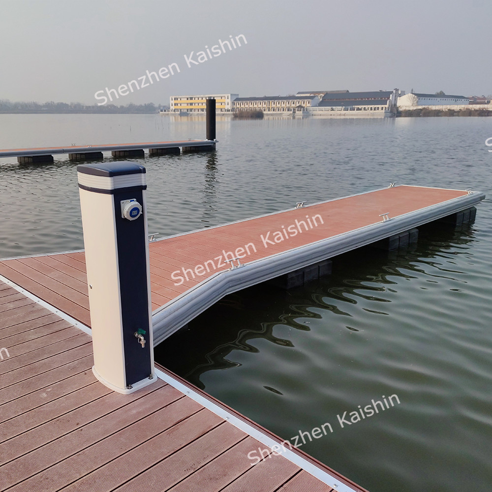 Floating Platform Marine Security Floating Dock Marina Yacht Customized Pier Construction Aluminum Alloy Gangway