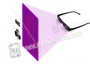 China Plastic Purple Perspective Glasses For Gambling Props / Poker Cheat wholesale
