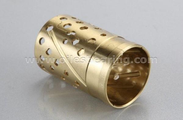 Quality PVB091 Wrapped Bronze Bushings Self Lubricating Bearing High Density for sale