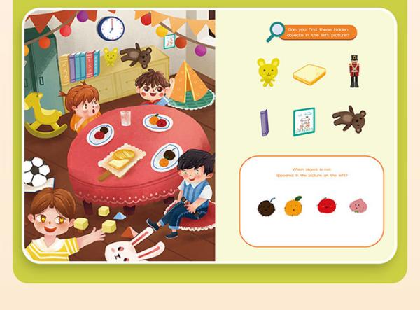 Quality Hidden Pictures Books Sharpen Concentration , Imaginative Hidden Picture Activity Books for sale