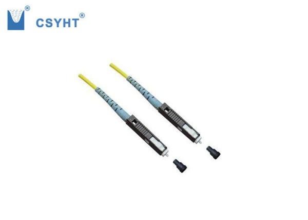 Quality PVC Jacket Simplex Fiber Optic Patch Cord Excellent Optical Performance for sale
