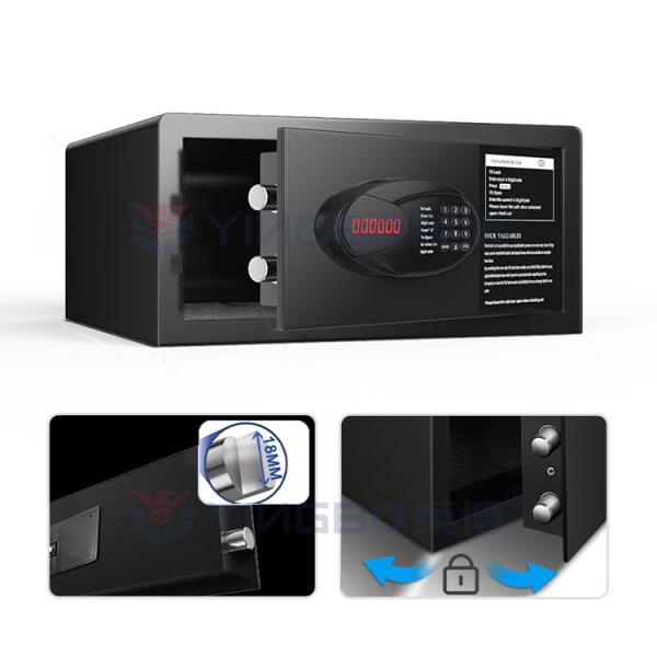 Quality Solid Steel Digital Keypad Hotel Safe Box WIth 20Litres for sale