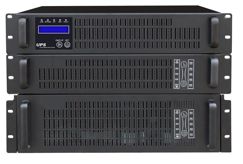 1-10KVA High Frequency Online UPS Output Power Factor 0.9 With LED / LCD Status Display