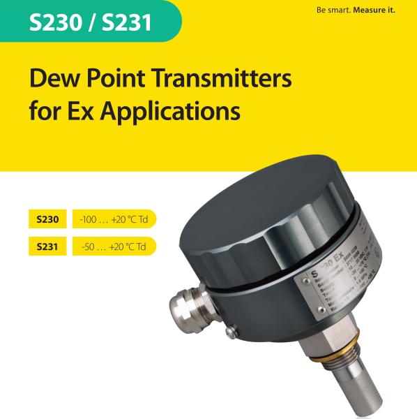 Quality SUTO S231 Compressed Air Dew Point Transmitter For Ex for sale