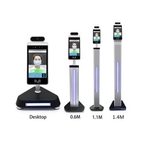 Face Recognition Thermometer access control system terminal factory Time