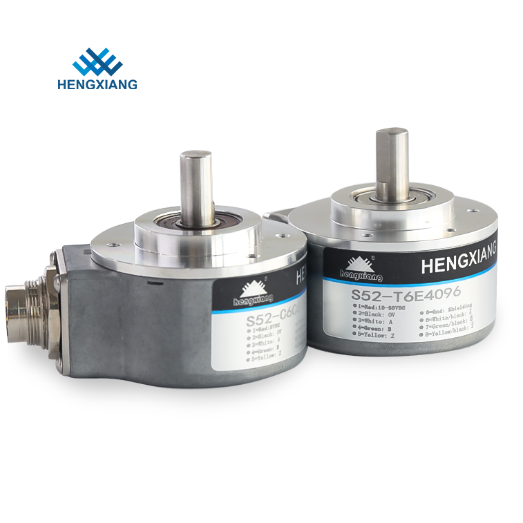 China Solid Shaft 8mm S52 Heavy Duty Encoder External Diameter 51mm wholesale