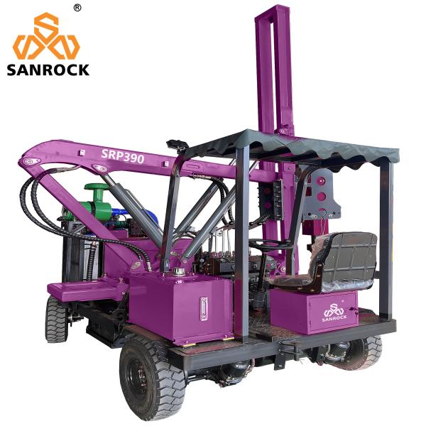 Ground Pile Driving Rig Pendulum Hammer Piling Machine Mini Hydraulic Static Pile Driver