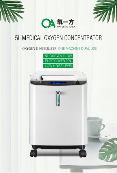 Home Use 5L Oxygen Concentrator High Purity ONE Liter Oxygen Generator Low Noise