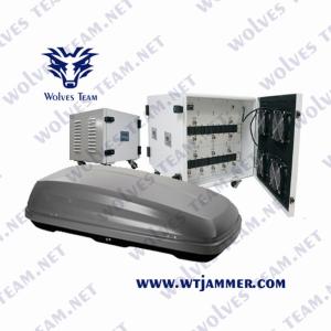 China Multi - Band Vehicle Bomb Signal Jammer 20-3600MHz Jammer Machine Monitor Software Function 1000 meters wholesale