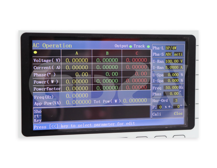 High Precision Multifunction Electrical Calibrator , Three Phase Calibration Source
