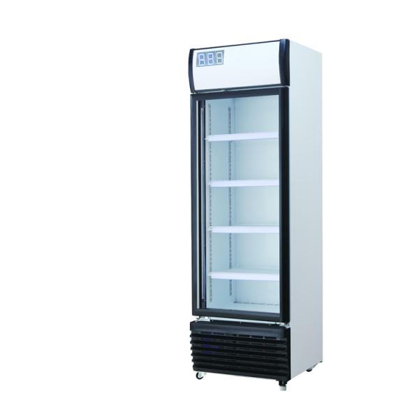 Quality Automatic Industrial Refrigeration Equipment Glass Door Beverage Display Cooler for sale