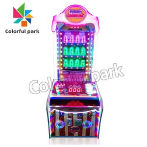 China 100kg High Income Kid Arcade Machine Lucky Gold Coin Toss Carnival Booth Game wholesale