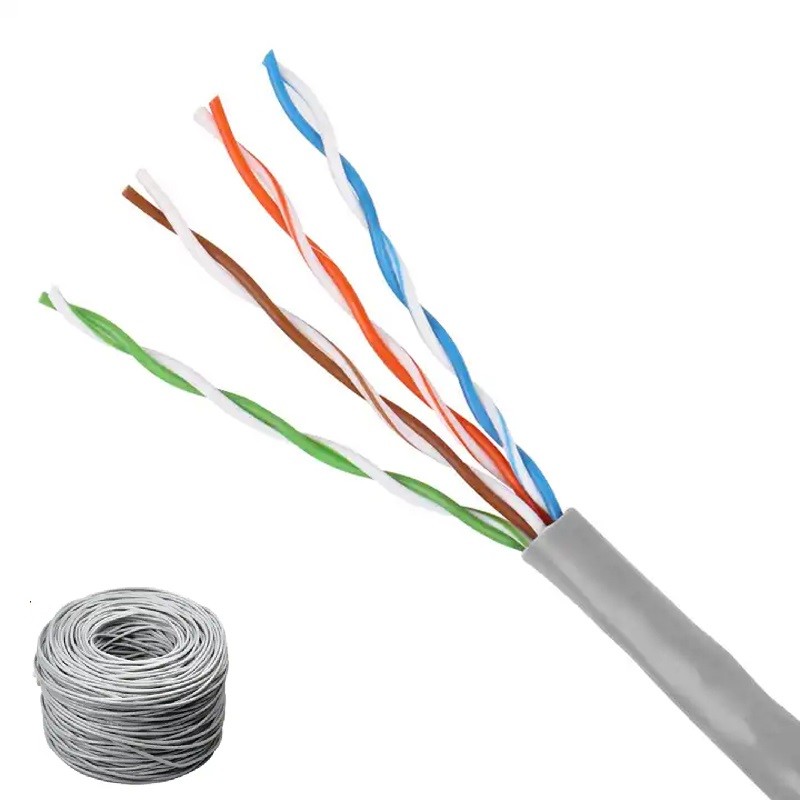 300V Category 5e Network Cable Copper / CCA Conductor With 1000Mbps