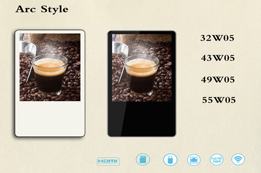 Hotels Network 49 Inch LCD Floor Standing Digital Signage