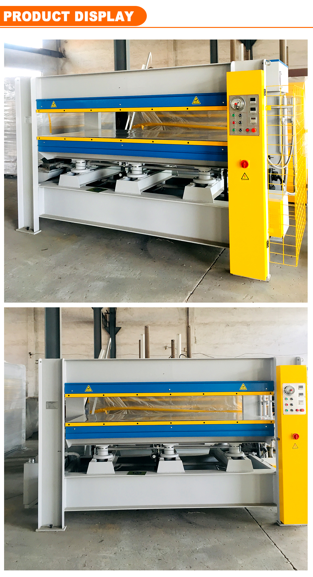 Upgrade Your Computer Panel with Our Short Cycle Melamine Laminating Hot Press Machine