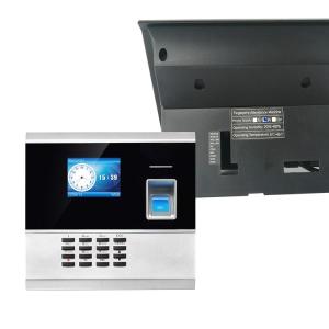 China Wifi MYSQL Biometric Fingerprint Attendance Machine Employee Time Clock wholesale