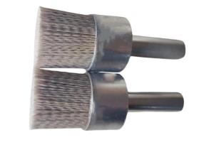 50mm Abrasive Nylon End Brush 10mm Shank for Removing Rust