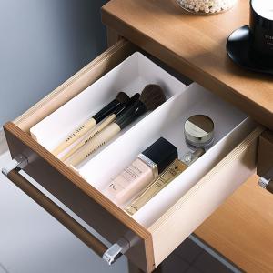 China 10x20cm White Plastic Drawer Organizer For Kitchen Rectangle wholesale