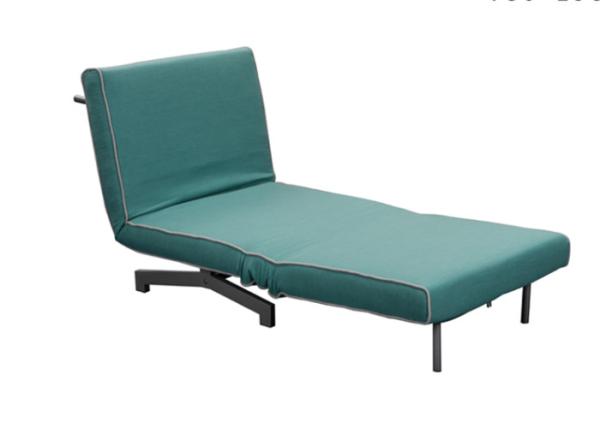 Quality Green Multifunctional Convertible Sofas / Space Saving Sofa Bed For Single for sale