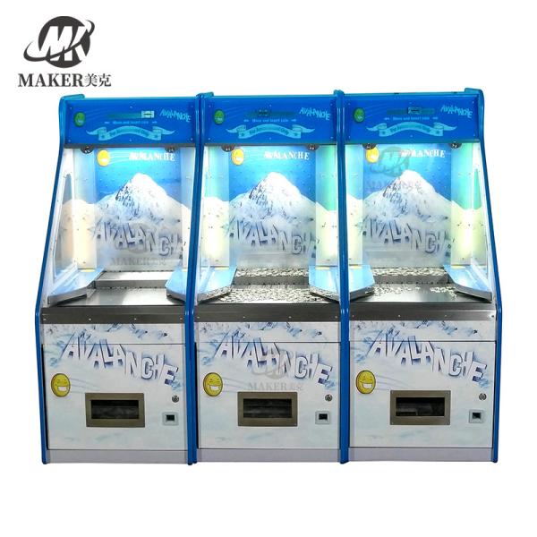 Quality Standard Arcade Coin Pusher Game Machine Wooden Arcade Coin Pusher Machines for sale
