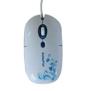 China Fashion Apple Design Computer Wired Mouse 4Keys With 800 / 1200 / 1600 DPI Speed Change wholesale