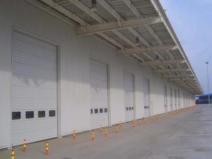China High Sustainable Industrial Sectional Overhead Door Double Layer Steel Plate Wholesale Economic Big Size Insulated door wholesale