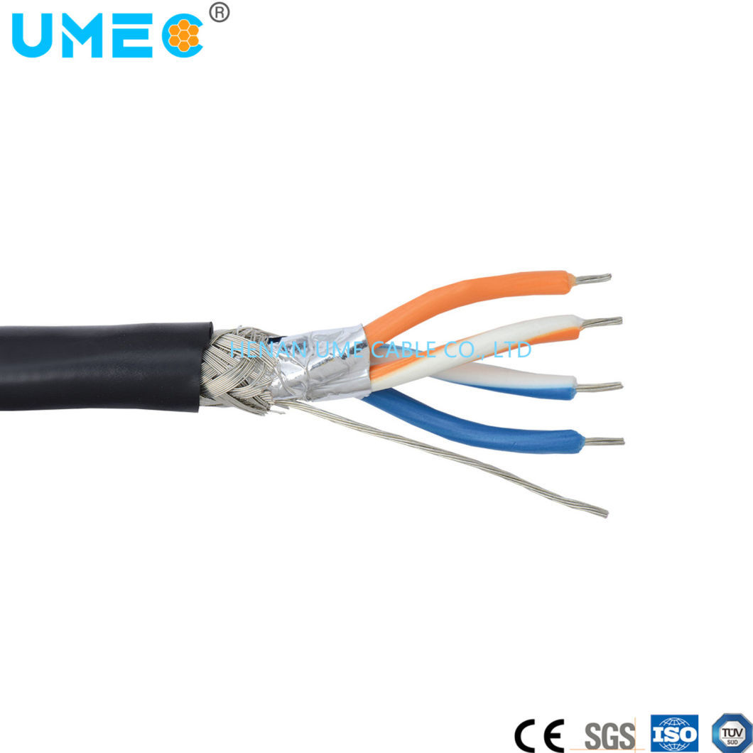 Low Voltage 300V Tinned Plated Copper Brain Sheilding Cable DMX512n Cable