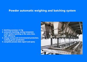 PVC Powder Automatic Weighing Mixing Conveying Handling Compounding Machine System/Batch Dosing System.