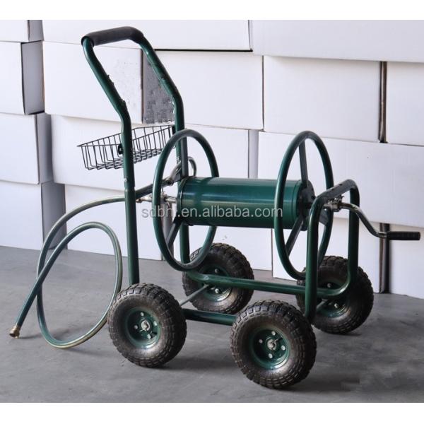 Specialty Stores Heavy Duty Steel Garden Watering Hose Reel Cart for Commercial Buyers