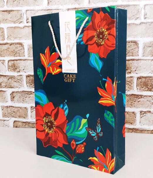 Custom design gradient color luxury paper packaging gift box with lid,Paper Flower Box Florist Bouquet Box Packaging Ros