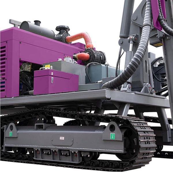 Pile Driving Equipment Groundwork Solar Pile Drilling Rig Hydraulic Screw Pile Driver
