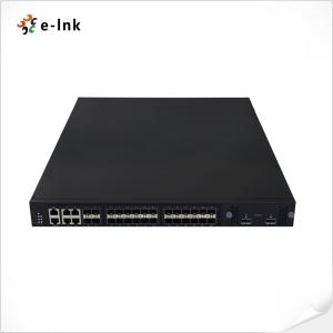 Network Switch Layer 3 Managed 24-Port 10G SFP + 2-Port 40G QSFP Fiber Optic Switch