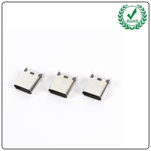 China USB-31S-F-01 USB C Female Connector High Durability Vertical USB 3.1 wholesale