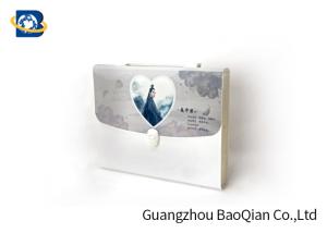 PET / PP / PVC 3D Plastic Expandable File Folders , 3D Lenticular Photo Printing