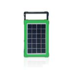 Flashlight Portable Solar Powered Generator Kit Panel For Home Emergency Backup