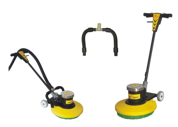 Quality High Speed Floor Buffer 110Volt Concrete Polishing Machines , Yellow for sale