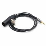 Canon C300 C200 Timecode Cable Zaxcom IFB Erx to Audio and Timecode Cable for
