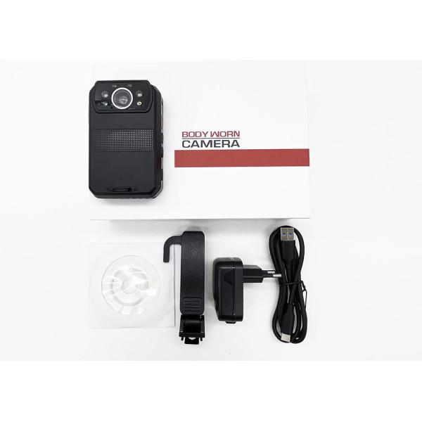 Face Recognition GPS WIFI 4G Body Camera AES256 Encryption ODM