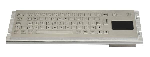 Quality Small IP65 dynamic vandal proof Industrial Keyboard With Touchpad , short stroke for sale