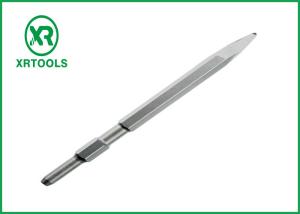 China 17mm Electric Masonry Chisel , Moil Point Chisel Hex Shank Chisel For Makita Breaker wholesale