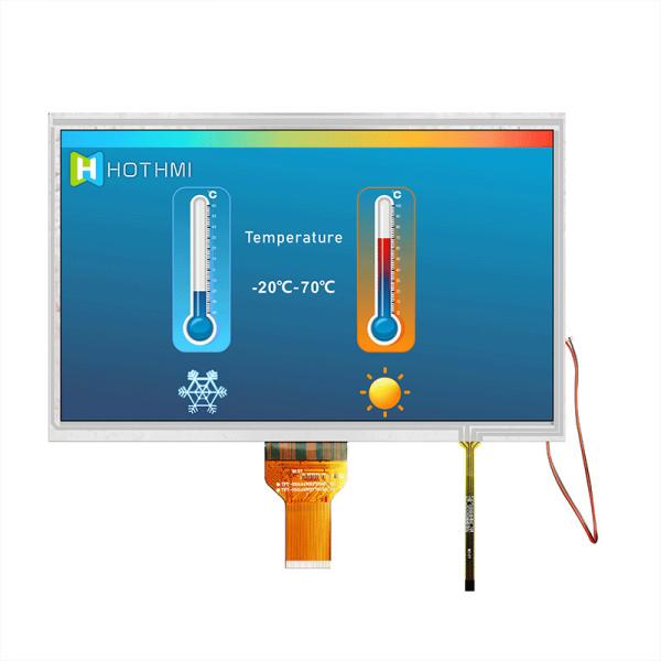 10.1 Inch Resistive TFT LCD Display With 1024x600 Resolution