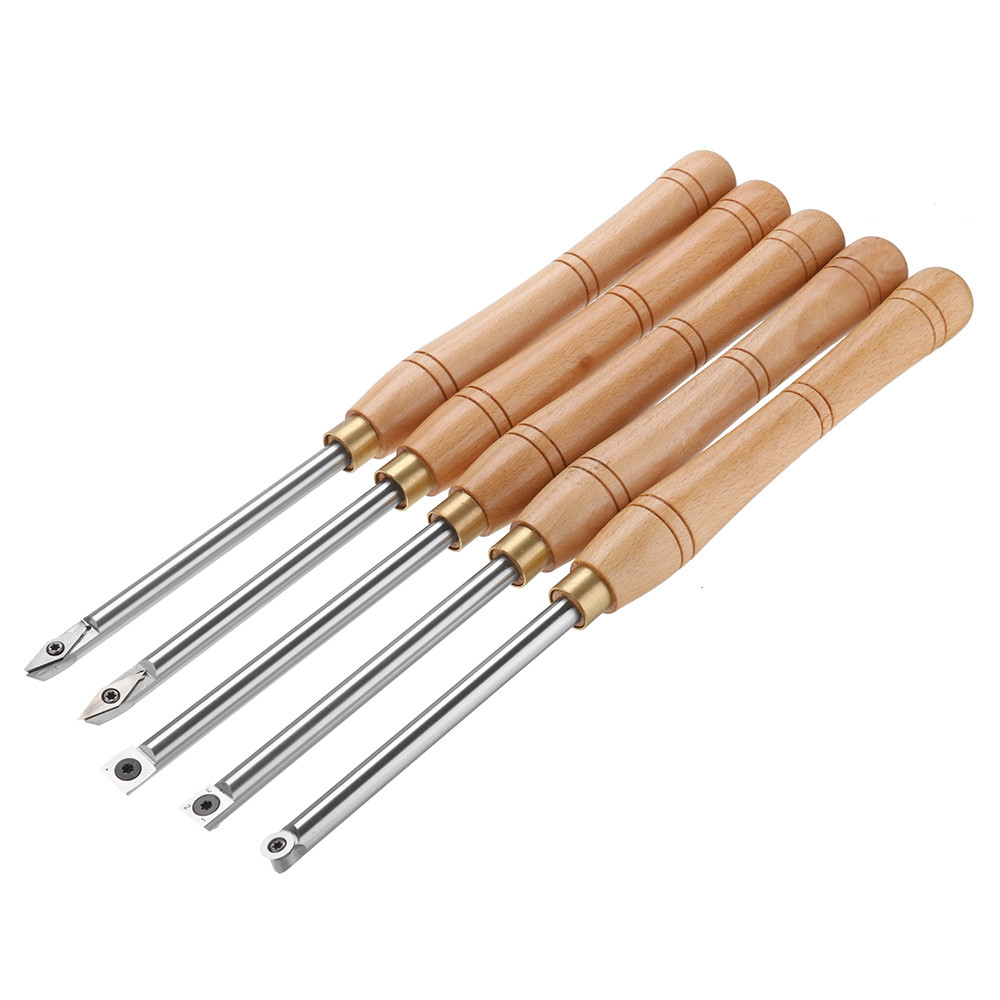 Solid Carbide Indexable Inserts Set For Wood Turning Tool Holder Set