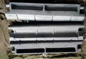 China Customized Steel Bar Grating 300mm Flake Cast Iron Chain Grate Bar Simple Structure wholesale
